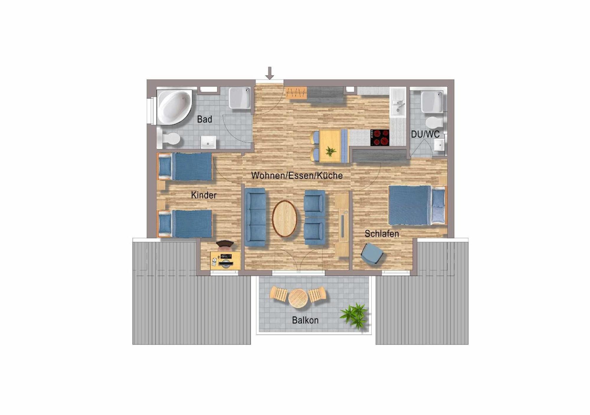 H&P Touristik Residenz Grafenmatt Gra-3-1 Apartment Feldberg  Bagian luar foto